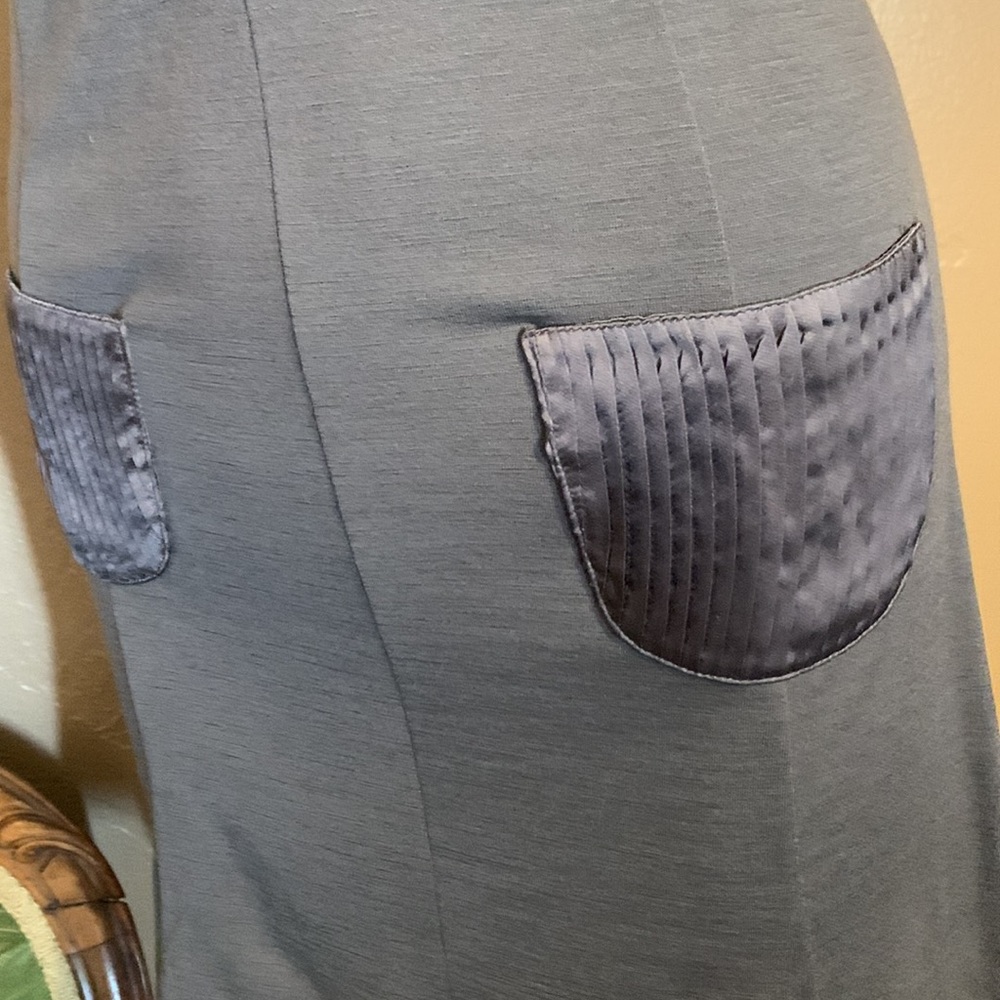 Alice+ Olivia Gray Cap Dress.  Sz XS - Picture 5 of 6